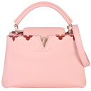 ルイヴィトン LOUIS VUITTON カプシーヌBB ショルダーバッグ ショルダーストラップ付 2WAY ハンドバッグ ピンク トリヨンレザー【訳あり】【中...
