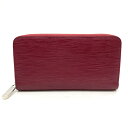 【楽天スーパーSALE対象商品 最大50%OFF!! 6/3〜6/11】ルイヴィトン LOUIS VUITTON ジッピー ウォレット 長財布 エピ M60305 フューシャ シルバー金具 MI4105【中古】(4)