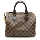 ルイヴィトン LOUIS VUITTON スピーディ 25 ハンドバッグ ダミエ エベヌ レザー N41532 ブラウン SP4027 レディース【中古】(4)
