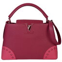 ルイヴィトン LOUIS VUITTON カプシーヌPM ハンドバッグ 2WAY ワインレッド MI1137 トリヨンレザー 2WAY【中古】