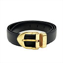 ルイヴィトン LOUIS VUITTON サンチュール クラシック ベルト エピ M6832 ブラック ゴールド金具 CT0044 メンズ【中古】