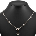 ティファニー Tiffany&Co. ハート リンク ラリエット ネックレス 48cm SV925 シルバー レディース【中古】
