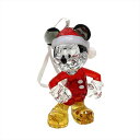 スワロフスキー SWAROVSKI ディズニー Disney ミッキーマウス クリスマス オーナメント オブジェ 置物 5004690 クリア サンタクロース【...