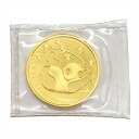 パンダ金貨 1985年 純金 15.5g 1/2oz 金貨 ゴールド K24 中国 コイン 貨幣【中古】