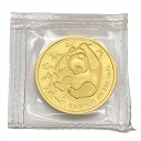 パンダ金貨 1985年 純金 15.5g 1/2oz 金貨 ゴールド K24 中国 コイン 貨幣【中古】