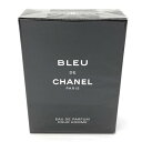 シャネル CHANEL BLEU ブルー ドゥ 香水 パフューム パルファン 107360 100ml 未開封 メンズ【中古】