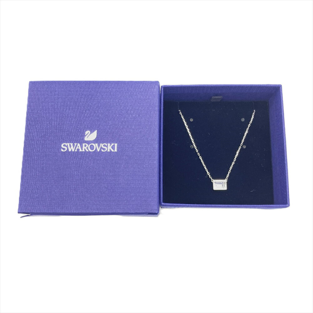 スワロフスキー SWAROVSKI ネックレス 5568014 シルバー【中古】