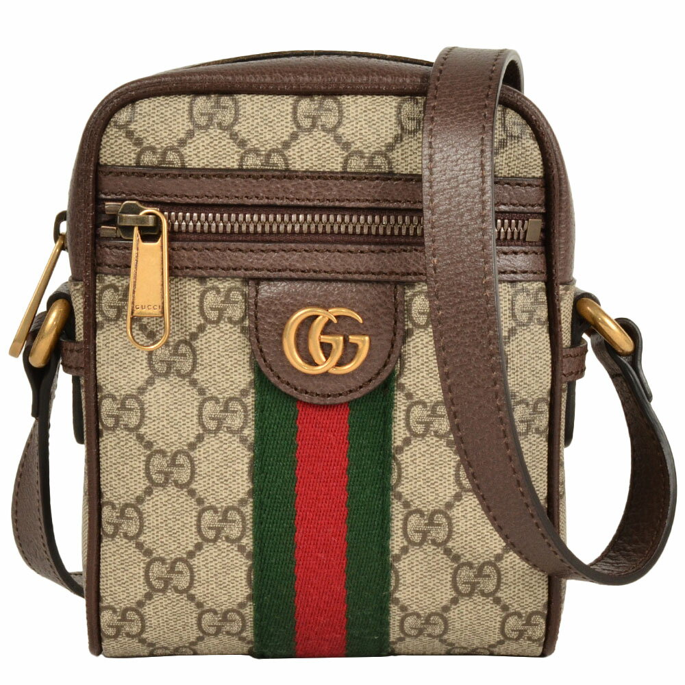グッチ GUCCI オフィディア ショルダーバッグ GGスプリームキャンバス 598127 ベージュ レディース【中古】