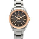 オメガ OMEGA 231.20.39.21.06.003 シーマスター アクアテラ 150m 腕時計 自動巻 グレー文字盤 レッドゴールド ステンレススチール...