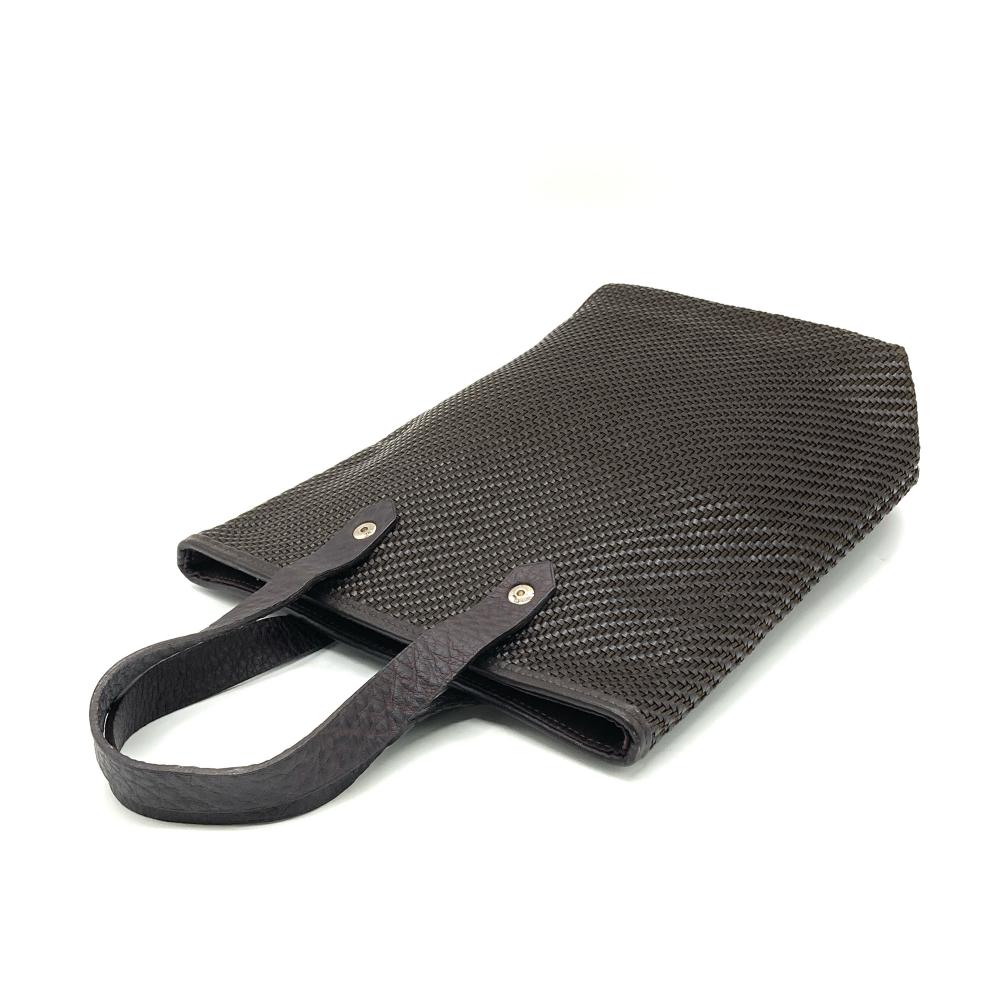 エルメス HERMES アメダバ ディアゴ PM トートバッグ レザー ポリエステル ブラウン レディース【中古】 2