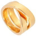 カルティエ Cartier パリリング リング 指輪 #47 K18YG 13.3g イエローゴールド レディース【中古】