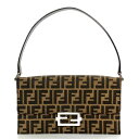 【クーポン利用で最大3万円オフ! 7/1~7/11】フェンディ FENDI ズッカ ショルダーバッグ ジャガード カーキ レディース【中古】