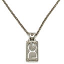 ドルチェアンドガッバーナ DOLCE&GABBANA ロゴ プレートネックレス ネックレス メタルg シルバー ユニセックス【中古】