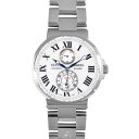 ユリス ナルダン Ulysse Nardin 263-67 腕時計 自動巻 ホワイト文字盤 マキシマリーンクロノ メンズ【中古】