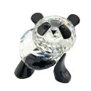 スワロフスキー SWAROVSKI マザーパンダ オブジェ 置物 181080 クリア【中古】