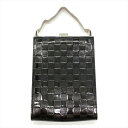 ルイヴィトン LOUIS VUITTON ダミエエヴェルニ アンジュGM ハンドバッグ エナメル M92103 ノワール シルバー金具 ユニセックス【中古】