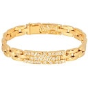 カルティエ Cartier マイヨン パンテール ブレスレット ダイヤモンド K18YG 35.4g 3ロウ イエローゴールド レディース【中古】