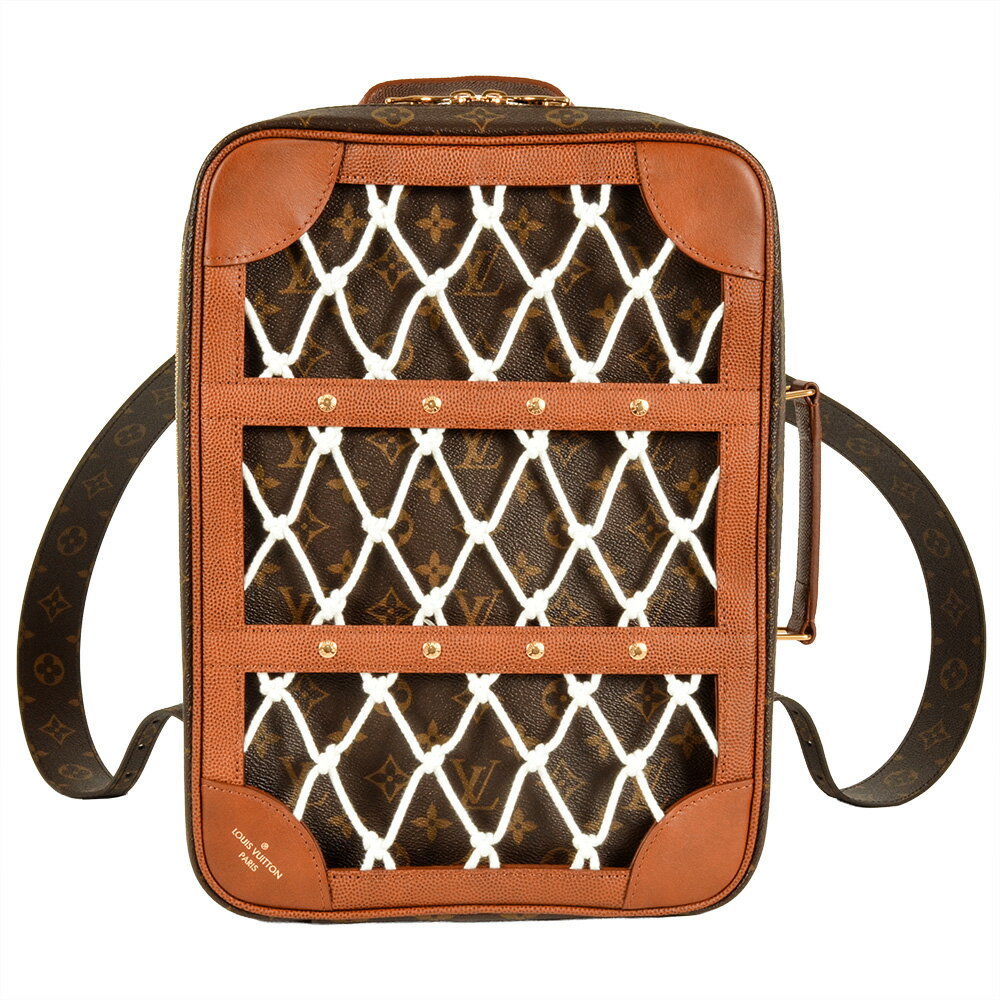 ルイヴィトン LOUIS VUITTON NBA シューズボックス リュック モノグラム キャンバス レザー M45784【中古】