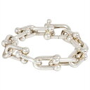 ティファニー Tiffany&Co. ハードウェア ラージリンク ブレスレット SV925 59.5g シルバー 14コマ レディース【中古】