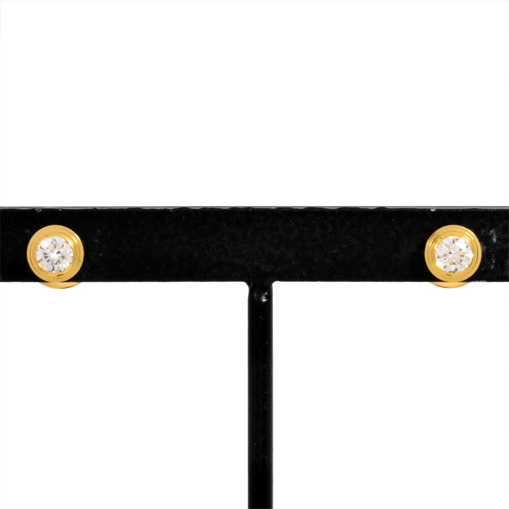 カルティエ Cartier ダムール ピアス ダイヤモンド B8301405 K18YG 1.4g SM イエローゴールド レディース【中古】のサムネイル