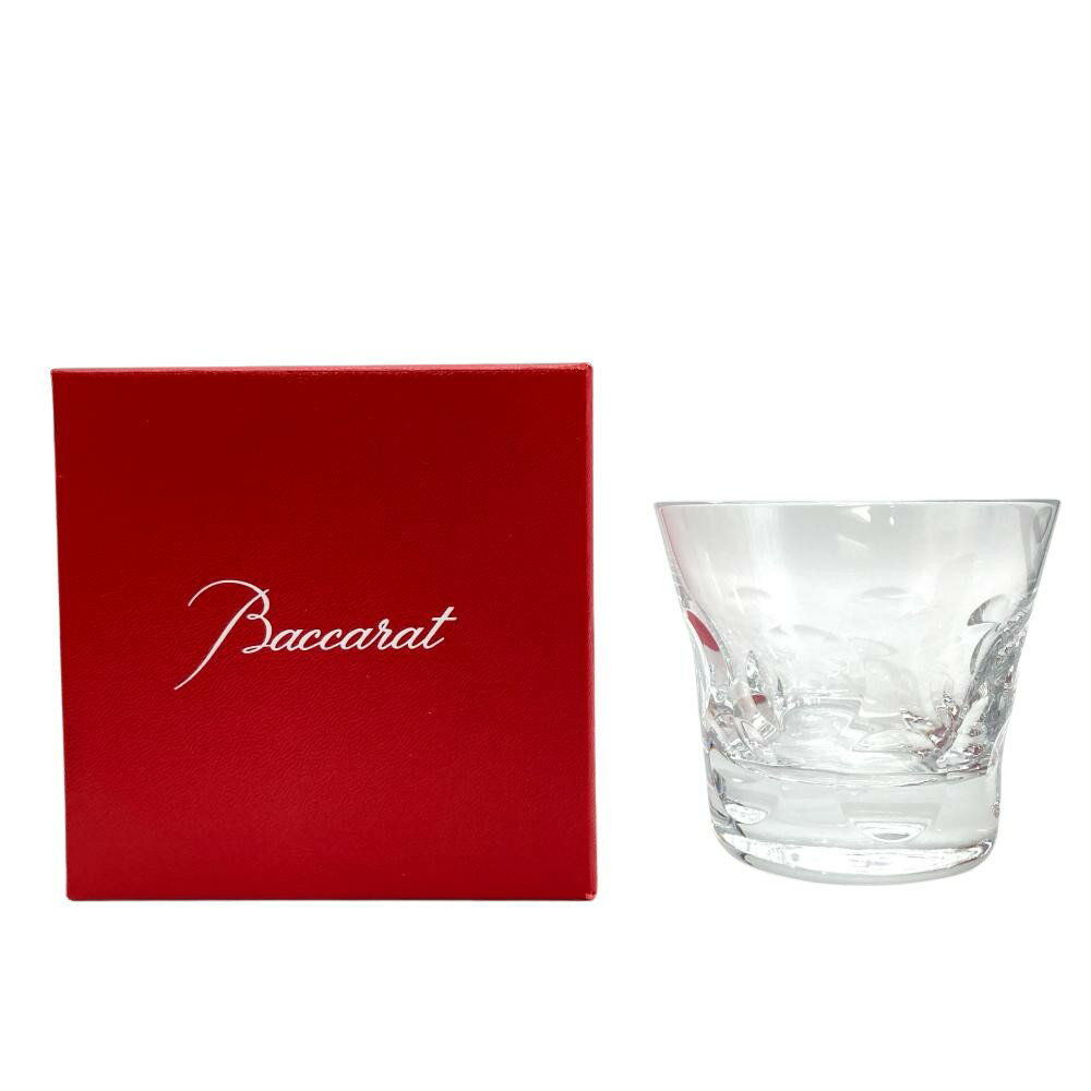 バカラ Baccarat ベルーガ タンブラー クリア ロックグラス【中古】