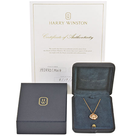 【楽天市場】【クーポン利用で最大3万円オフ!8/15-18】ハリーウィンストン HARRY WINSTON ウィンストン ゲート ペンダント