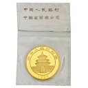 1999年 中国 パンダ 金貨 100元 コイン 貨幣 K24 純金 1オンス 31.1g【中古】