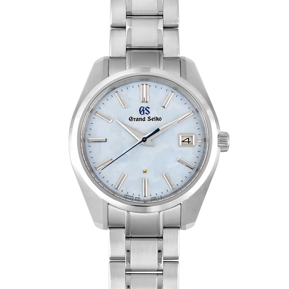 【お買い物マラソン!ポイント2倍!クーポン利用で最大3万円オフ!5/9～5/16】グランドセイコー Grand Seiko ヘリテージコレクション 44GS 55周年記念 雲海ダイヤル メンズ クォーツ 時計 SS 裏スケ ブルー文字盤 SBGP017 9F85-0AG0 GS【中古】