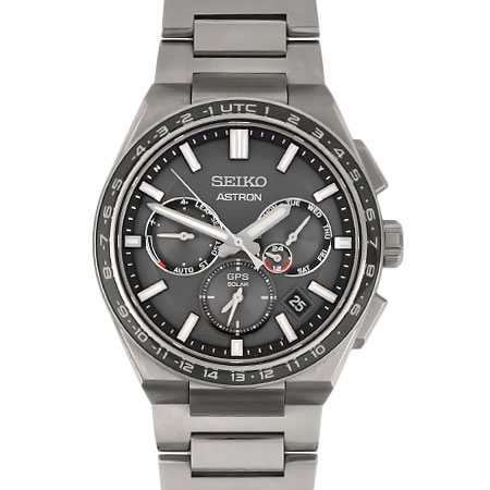 セイコー SEIKO アストロン ネクスター NEXTER デイト GPSソーラー SBXC111 5X53-0BR0 チタン メンズ ソーラー電池式 時計 黒文字盤【中古】のサムネイル