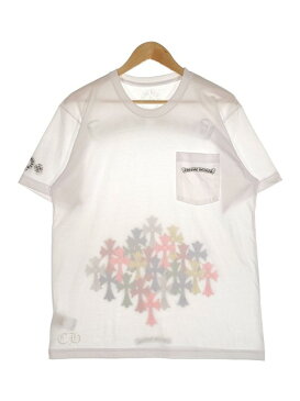 Chrome Hearts クロムハーツ 22SS Multi Color Cross Cemetery T-shirt マルチカラー セメタリークロス Tシャツ ホワイト Size XL【中古】 rf