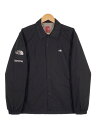 SUPREME シュプリーム THE NORTH FACE 15SS Packable Coaches Jacket パッカブル コーチジャケット ブラック 並行品 Size M【中古】 rf