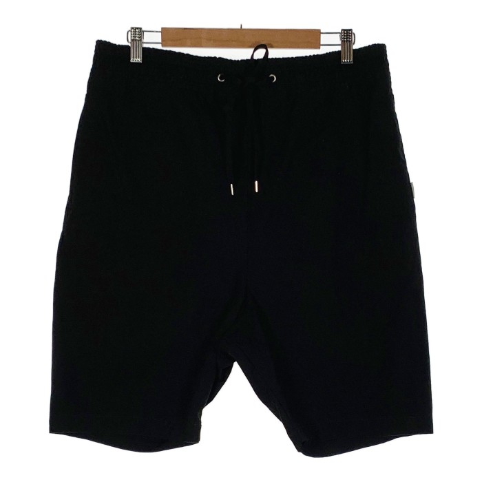 Maison MIHARA YASUHIRO ] ~nXq No Side Seam Short Pants m[TChV[ V[gpc ubN Size 48yÁz rf