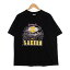 US古着 90's LAKERS レイカーズ プリント Tシャツ ブラック Size XL【中古】 rf