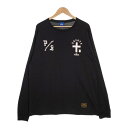 PHATRNK ファットランク SRVNTZ L/S Tee ロングスリーブ Tシャツ ブラック Size XL【中古】 rf