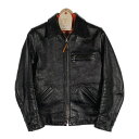 JOE McCOY W[}bRC 30's SPORTS JACKET X|[cWPbg z[XnCh ubN Size 34yÁz rf