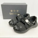 TATRAS タトラス MTAT21S1265-A メッシュバックルサンダル ブラック size05【中古】 rm