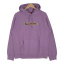 SUPREME シュプリーム 18SS Gonz Logo Hooded Sweatshirt ゴンズロゴ スウェットパーカー ヴァイオレット Size M【中古】 rf