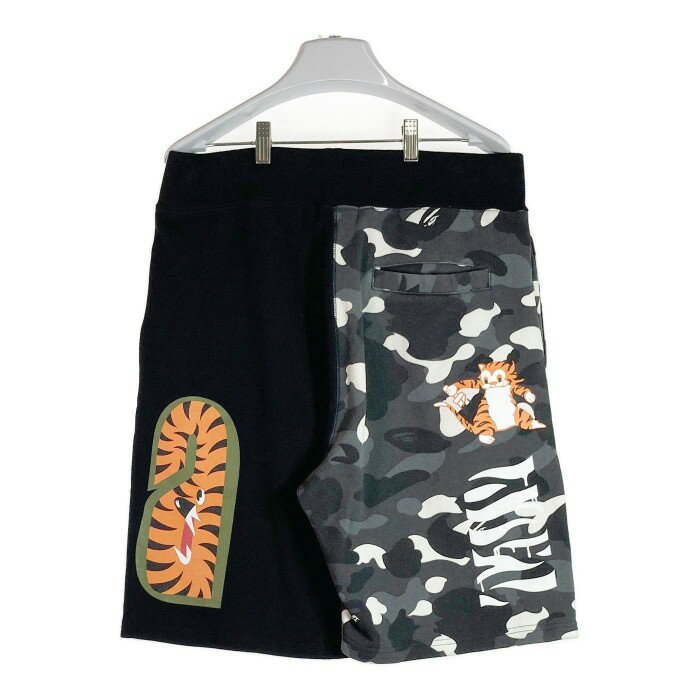 A BATHING APE GCv CITY CAMO TIGER SHARK SWEAT SHORTS ^CK[ V[N XEFbgV[c sizeXL yÁz rm