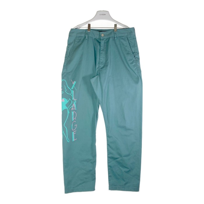 X-LARGE GNXg[W PAINTED WORK PANTS yCg [Npc O[ size34 yÁz rm