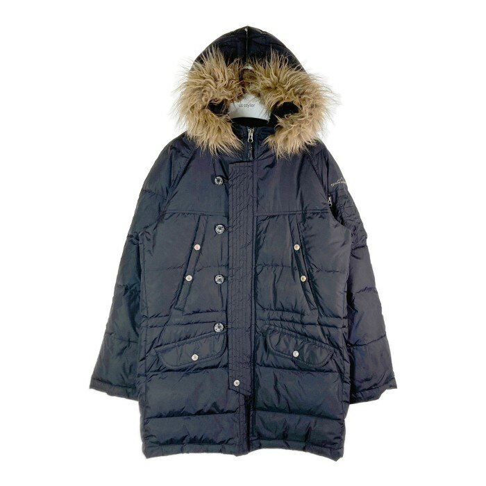 EDDIE BAUER エディバウアー 0113653 model:N-3B:ダウンジャケット 黒 ブラック sizeXS 【中古】 rm