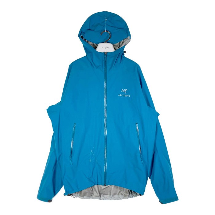 ARC 039 TERYX アークテリクス マウンテンパーカー 21776 Zeta SL Jacket ゼータ SL ジャケット GORE-TEX ブルー sizeXL 【中古】 rm