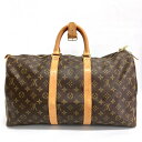 LOUIS VUITTON ルイヴィトン M41428 キーポル45 ボストンバッグ モノグラム ブラウン【中古】 rm