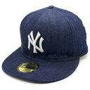 New Era ニューエラ 59FIFTY ニューヨークヤンキース デニム 1999 World Series Size 7 5/8(60.6cm)【中古】 r...