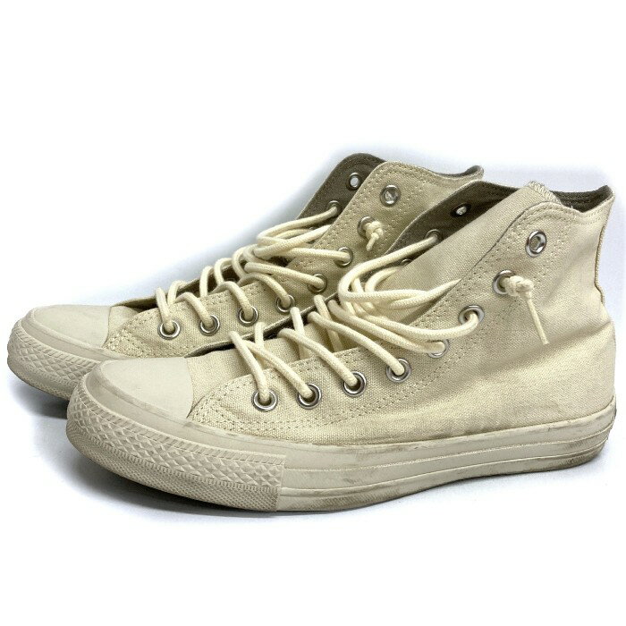 CONVERSE コンバース 1SD154 ハイカットスニーカー オフホワイト size25cm【中古】 rm