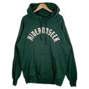 Hide and Seek ハイドアンドシーク Team Hooded Sweat Shirt チーム フーデッドスウェットパーカー グリーン HC-100623 Size XL【中古】 rf