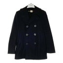 U.S.NAVY [GXlCr[ ĊCR DSCP PEA COAT E[ s[R[g ubN size36 yÁz rm