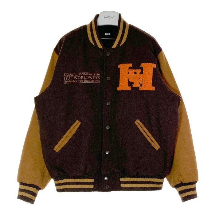 HUF ハフ 23AW HARRISON VARSITY JACKET ハリ