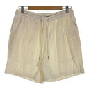 KITH キス 23SS アイレットベルモント ショートパンツ クリーム 並行品 KHM060359 Size S【中古】 rf