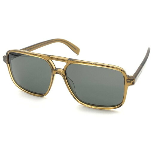 SAINT LAURENT サンローラン サングラス ダブルブリッジ クリアブラウン SL176 004【中古】 rf SAINT LAURENT サンローラン サングラス ダブルブリッジ クリアブラウン SL176 004【中古】 rf