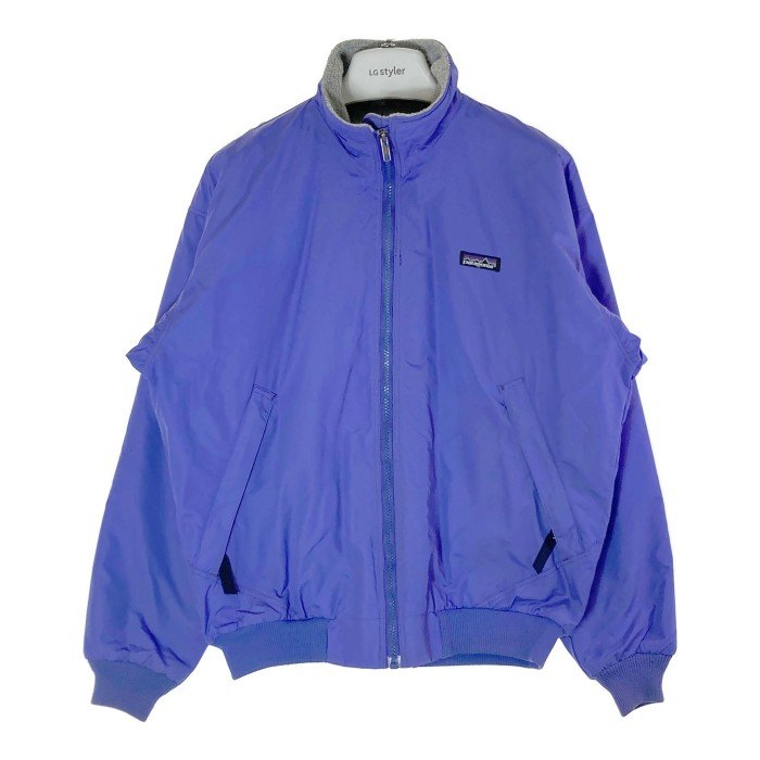 Patagonia パタゴニア 28129 USA製 シェルドシンチラ フリースナイロンブルゾン パープル size10 【中古】 rm